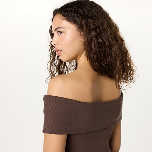 Image of The Drop Womens Lora Off The Shoulder Midi Sheath Dress