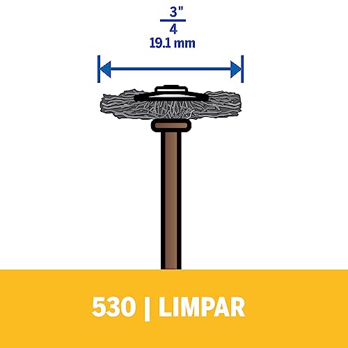 Bosch Escova Aço Inox 530 Circ 3/4''