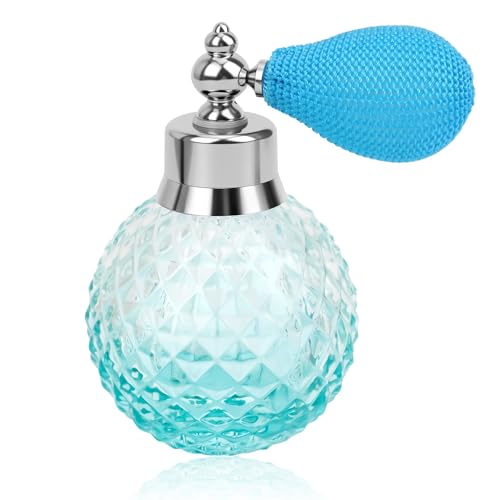 Coolrunner Crystal Art Vintage Style Refillable Perfume Atomizer Spray Bottle