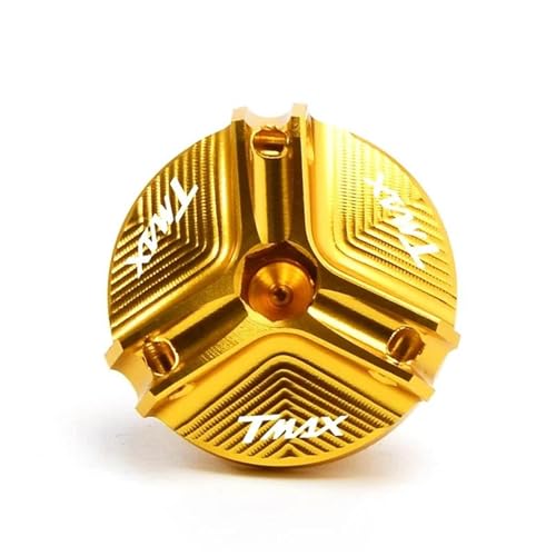 �ی�A�N�Z�T���[ CNC �I�[�g�o�C�G���W���I�C���L���b�v�{���g�I�C���t�B���[�L���b�v �ɓK�����郄�}�n �e�b�N�}�b�N�X TMAX 560 530 T-MAX 500 T MAX SX DX 2022 2023 2024(Yellow)