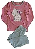  Hello Kitty, Charmmy Kitty Schlafanzug Langarm Pyjama Set Rosa Größe 128 /8 Jahre
