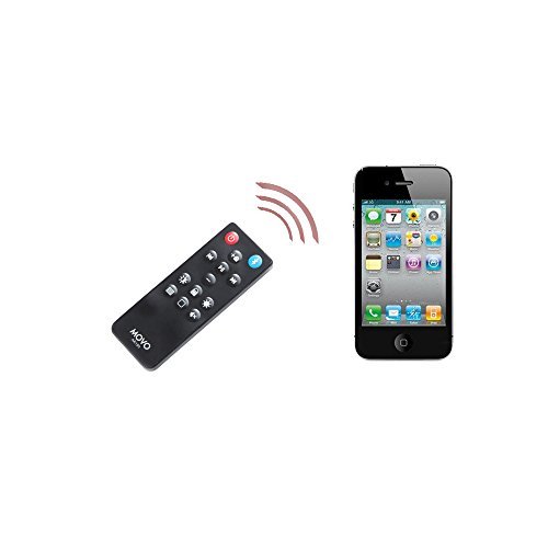 Movo AR150 Wireless Bluetooth Multi-Media Remote Control for Apple iPhone, iPad, iPod, iMac