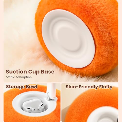 nediea Adjustable Phone Pillow Stand with Snack Bowl & Suction Cup Base - image 4