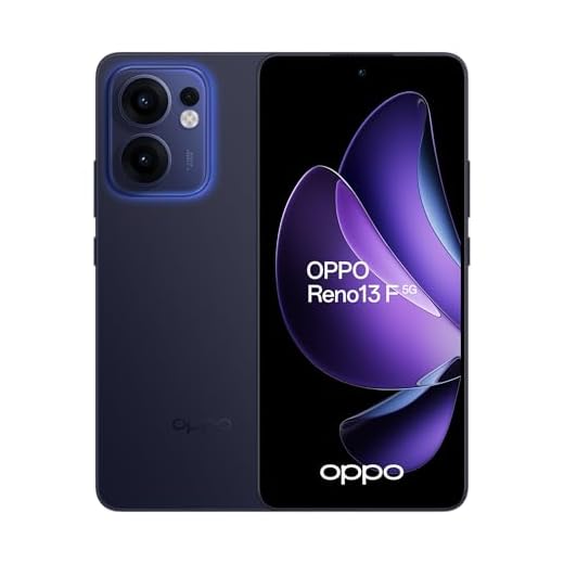 OPPO Reno Reno13 F 5G AI Smartphone, Tripla fotocamera 50+8+2MP, Selfie 32MP, Display 6.67” 120HZ AMOLED FHD+, 5800mAh, RAM 8GB(Esp4GB/6GB/8GB)+ROM 256GB, [Versione Italia], Luminous Blue