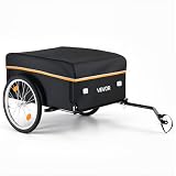VEVOR Rimorchio da Carico Pieghevole per Bici Portata 59 kg Ruote da 508 mm