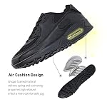 Turnschuhe Herren Sportschuhe Damen Laufschuhe Mit Dämpfung Straßenlaufschuhe Sneakers Fitness Schuhe Fashion Atmungsaktiv Leichte Schwarz EU36-47 – Bild 4