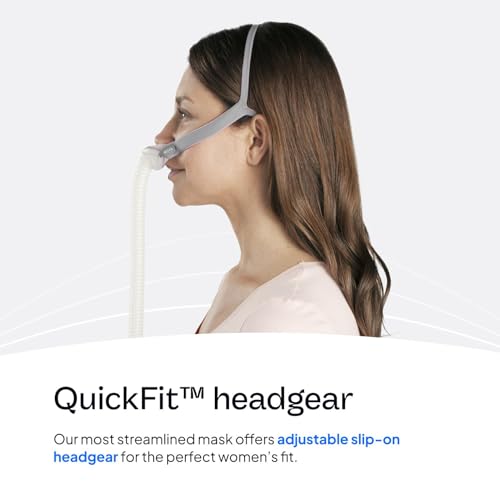 Image of Resmed AirFit P10 Headgear with Clip - Replacement CPAP Headgear - Frame System & Nasal Pillows Cushion Not Included - Pink