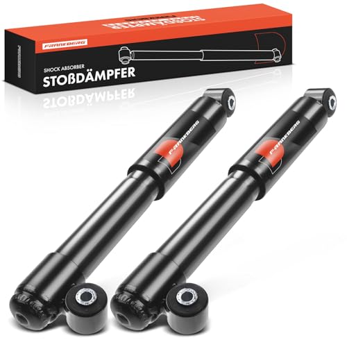 Frankberg 2x Ammortizzatori per sospensioni Ammortizzatori per telaio Posteriore sinistro destro 344mm Pressione del gas Compatibile con Seicento/600 187 Cinquecento 170 Replace# E1104, 170495