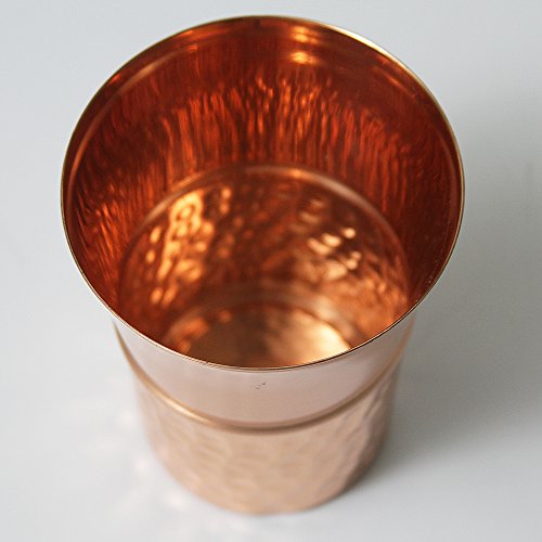Alchemade 100% Pure Copper Tumbler - 16 Oz Derby Cup Without A Handle For Mint Juleps, Moscow Mules, Cocktails, Mixed Drinks, & Your Favorite Beverage #TOP2