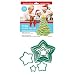 R&M International 5138 Star Tree Cookie Cutters to Make 3D Tree, 10-Piece Plastic Set