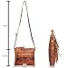 Genuine Leather Crossbody Handbag for Women - Shoulder bag for Womens Handmade by LEVOGUE (COGNAC VINTAGE)