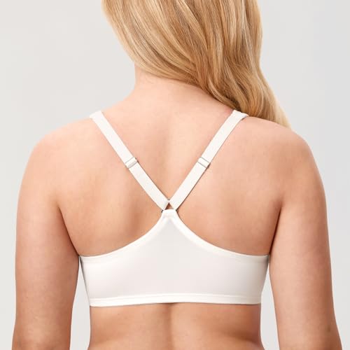 Image of DELIMIRA Women's Front Closure Racerback Plus Size Bra