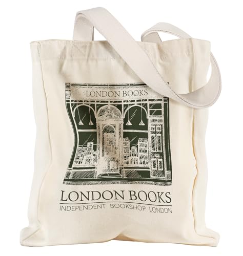 Miss Adola Large Canvas Tote Bag - Zipper and Inner Pocket