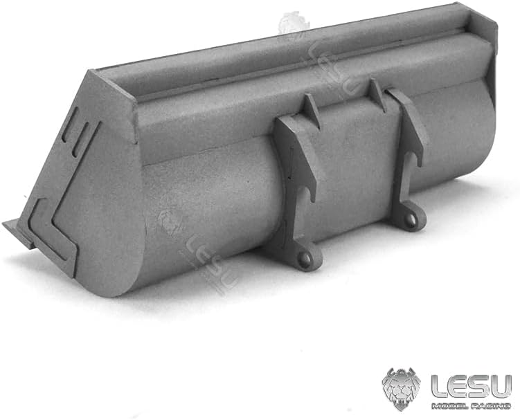 LESU Metal Bucket for 1/14 RC Aoue Lt5 Lt5H Hydraulic Skid Steer Loader Accessories