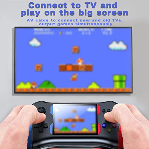 Amazm Video Games for Kids 500 in 1 Handheld Gaming Console Game Mini Retro Classic with 3.5 Inch Colourful LCD Screen, Video Game Console, Portable Video Game System 5 41MYfwprVvL