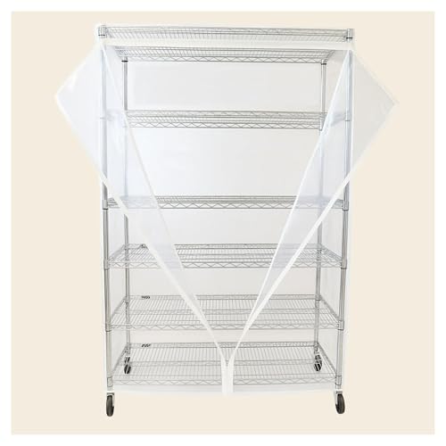 Protector transparente de PVC para estantes de plantas en terrazas 2