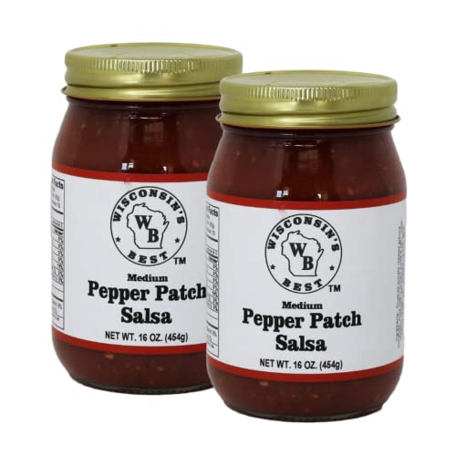 Wisconsin's Best - Salsa de parche de pimienta mediana 16oz. (paquete de 2) disponible en Yaxa Peru
