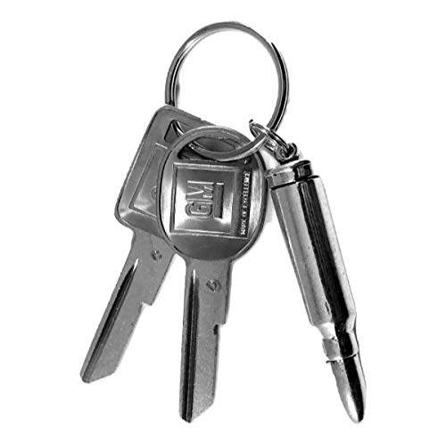 Supernatural Dean Winchester 1967 Chevy Impala Keys Keychain with Silver Bullet Charm