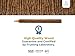 BSIRI Pencil Wood Graphite Wooden Tree Rustic Twig Pencils Birch of 12 Camping Lumberjack Decorations Party Supplies Novelty Gifts Bark Pencils Gifts for Kids in Classroom