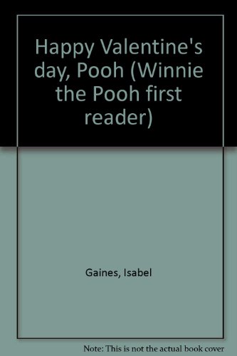 Happy Valentine's Day, Pooh (Winnie the Pooh Fi... 0439233313 Book Cover