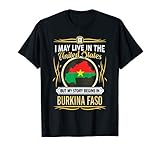 Burkina Faso live in united states T-Shirt