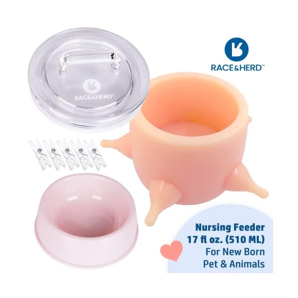 Puppy Feeders for Multiple Puppies | 5 Teats Puppy Bottles for Nursing Puppy Milk Feeder | Puppy Nipple Feeder Puppy Feeding Station – 17 fl oz Silicone Puppy Feeder with Nipples Dog Nursing Supplies Puppy Feeders for Multiple Puppies | 5 Teats Puppy Bottles for Nursing Puppy Milk Feeder | Puppy Nipple Feeder Puppy Feeding Station – 17 fl oz Silicone Puppy Feeder with Nipples Dog Nursing Supplies