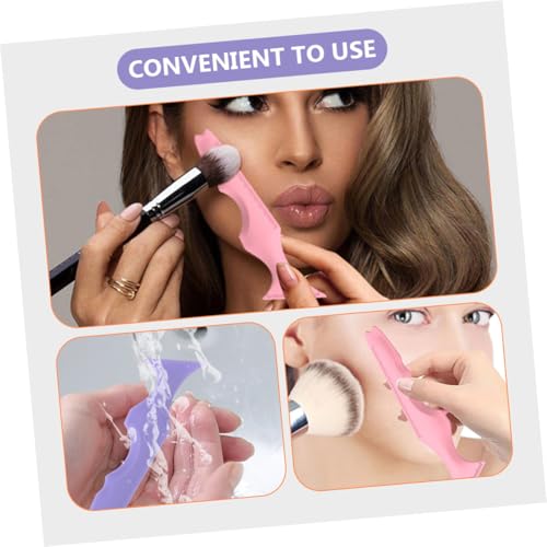 Set 2 plantillas de silicona para delinear ojos y labios miniatura 7