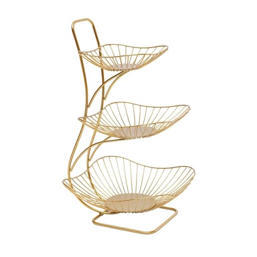 Cesta de frutas para cocina y organizador de verduras de 3 niveles para encimera 6