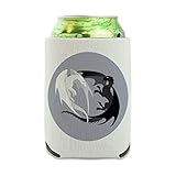 Dragons in Love Can Cooler - Drink Sleeve Hugger Collapsible Insulator - Beverage Insulated Holder