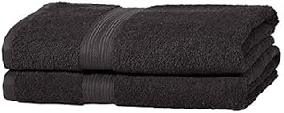 Amazon Basics AB Fade Resitant, 100% Cotton, Forever White, 2 Hand