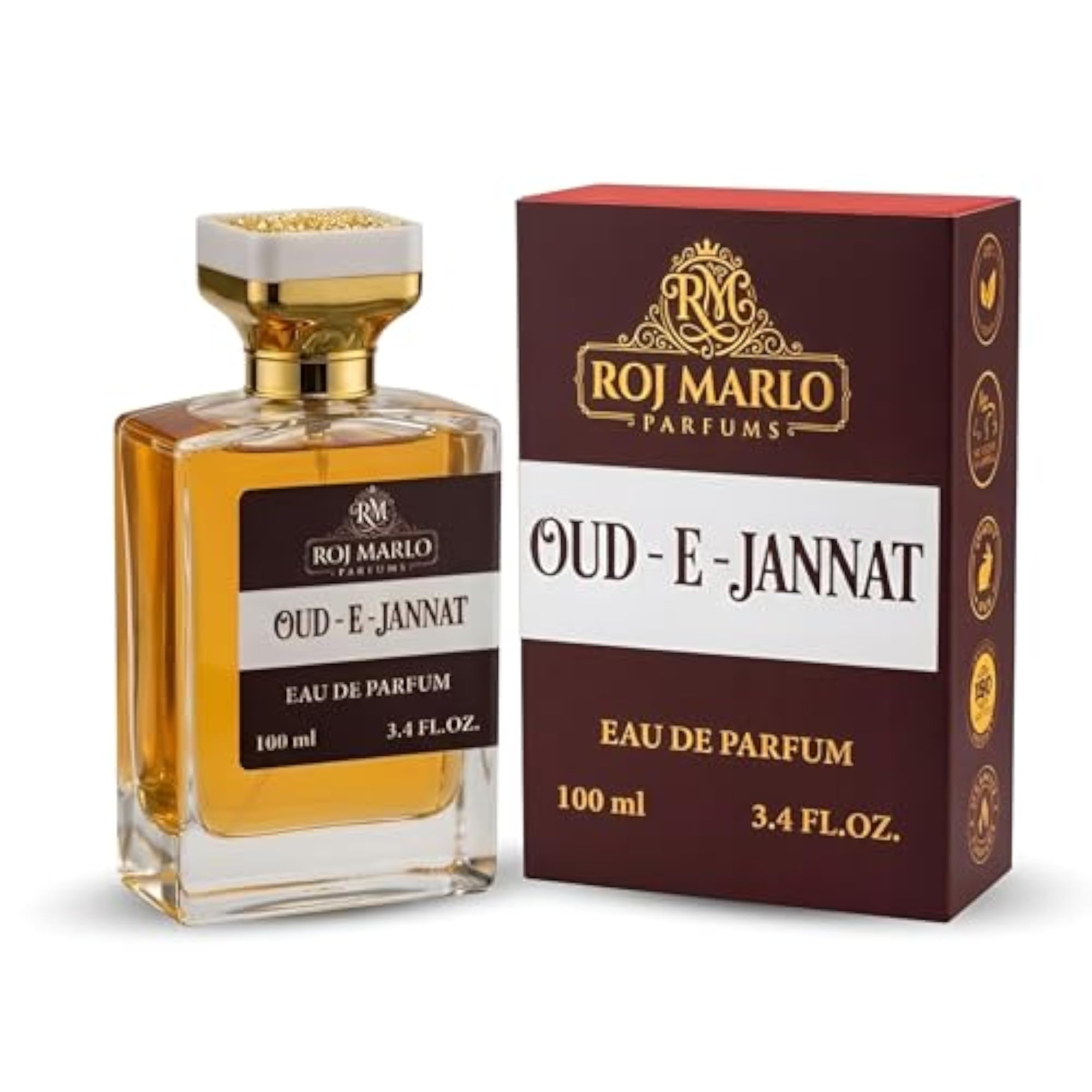 OUD-E-JANNAT Eau De Parfum, Unisex Arabic Fragrance
