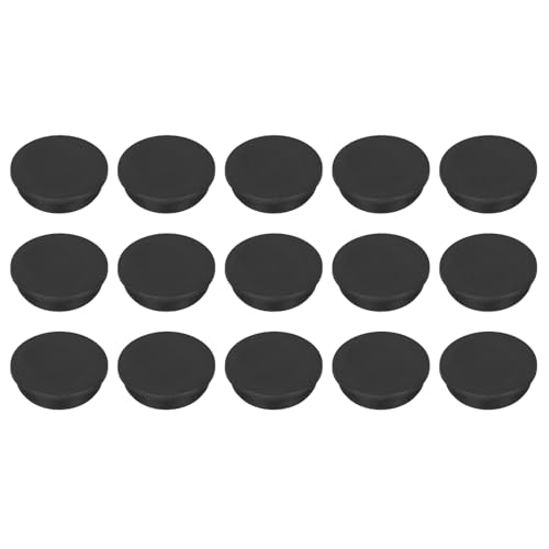 Image of MECCANIXITY 15pcs T-Shaped Silicone Plugs 51.3mm 2 Inch Dia Snap in Plug Hole Seal Cover Round Rubber Stopper for Kitchen Rubber Bulkheads Waterproof Sealing Plugs Black