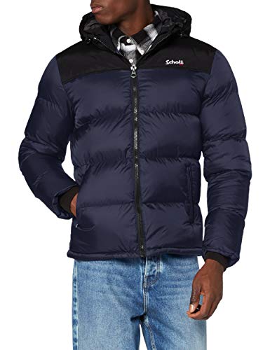 Schott NYC UTAH2 Jacket Mixte, Navy, M