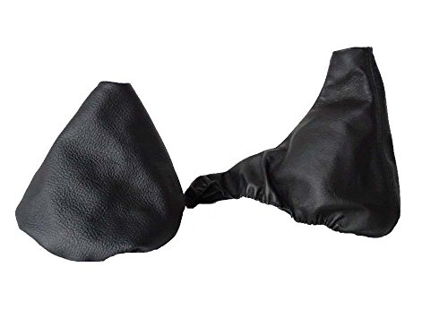 The Tuning-Shop Ltd for BMW Z3 1995-2002 Shift & E Brake Boot Black Leather