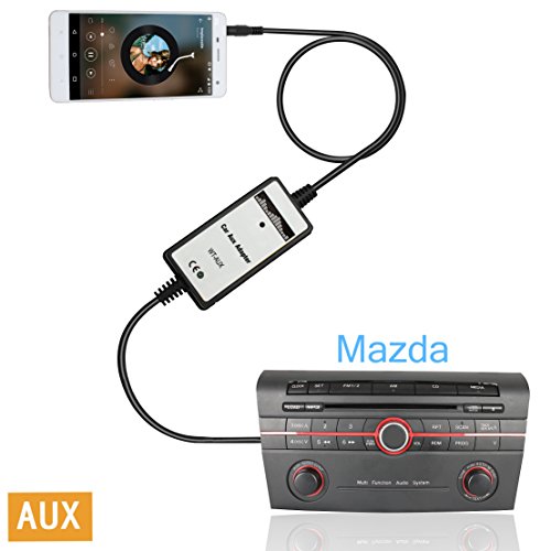 Moonet Mazda iPod iPhone Car Adapter Integration Kit System Module for Mazda 2