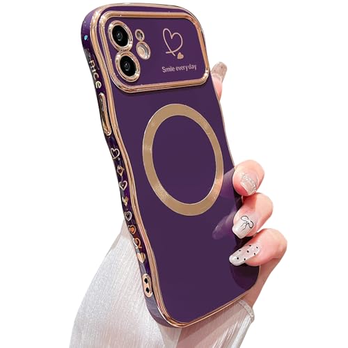 Coque iPhone 15 Pro Max rose vague pour femmes et filles