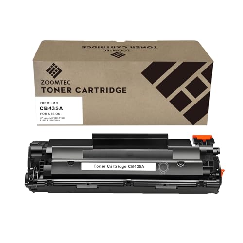 2 Cartucce Toner ZOOMTEC Compatibili HP CB435A 35A Per LaserJet P1005/P1006/P1007/P1008/P1009