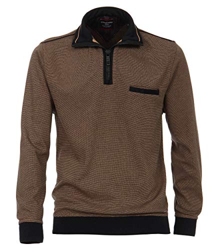 Preisvergleich Produktbild CASAMODA Herren Sweatshirts Uni Hellbraun L