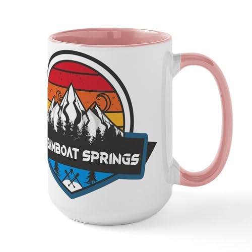 CafePress Steamboat Ski Steamboat Springs Colorado Mugs 15 oz (444 ml) Ceramic Coffee Mug