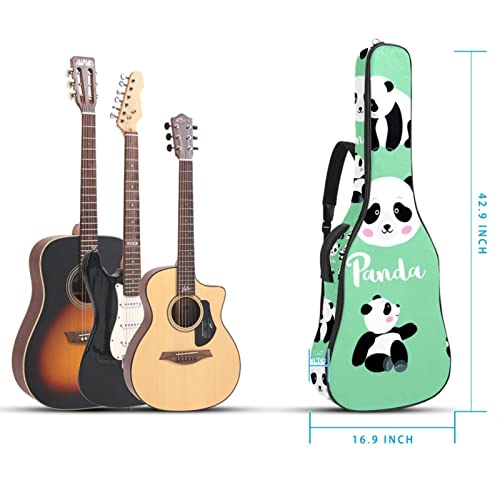 Hondank Étui rembourré pour guitare acoustique classique Motif panda avec cœurs, Multicolor 06, 42.9×16.9×4.7 in… - Les Beatles, Paul McCartney, John Lennon, RIngo Starr, George Harrison Hondank Étui rembourré pour guitare acoustique classique Motif panda avec cœurs, Multicolor 06, 42.9x16.9x4.7 in… – Image 6