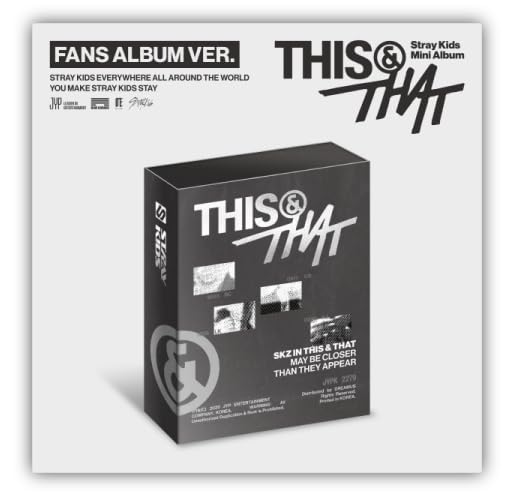 straykids アルバム　未開封　100個　FANS ver スキズ Amazon.co.jp: [ FANS ALBUM VER. ] STRAY KIDS - Mini Album [ THIS