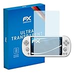 atFoliX Schutzfolie kompatibel mit PowKiddy Trimui Smart Pro Folie, ultraklare FX Bildschirmschutzfolie (3X)
