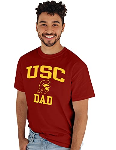 Blue 84 Men's USC Trojans Dad T-Shirt, USC Trojans Cardinal, XX-Large