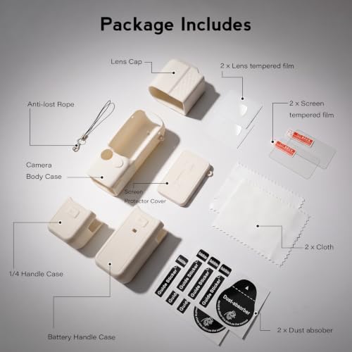 Funda para DJI Osmo Pocket 4 de silicona suave y diseño estético delgado 3