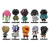 10-Piece Demon Swordsman Pilars Cute Mini Figurine Cake Topers Set Ideal for Birthday Anniversary Valentines Day Decoration Desk Computer Bookshelf 2" in - Image 2