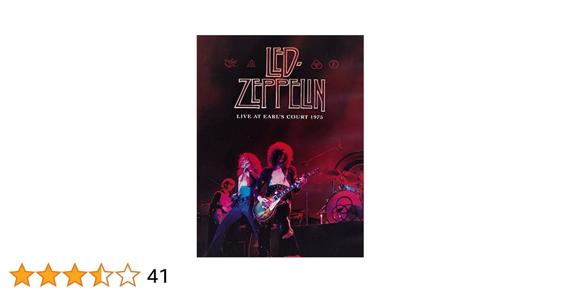 Amazon.co.jp: Led Zeppelin Live At Earl's Court 1975 [DVD