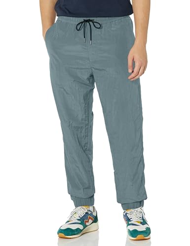 BOSS Men's Relaxed Fit Nylon Joggers