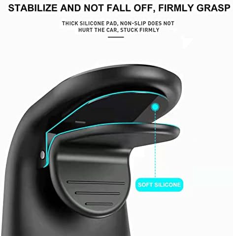 Momoka Car Phone Holder, L Shaped Vent Clip Magnetic Phone Holder, Car Magnetic Holder is Suitable for iPhone, Samsung, Huawei, Etc