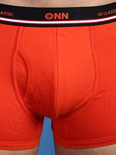 Image of ONN UK Classic Men's Combed Cotton Long Trunk with Feather Touch Ultra Soft Waistband (Pack of 1)