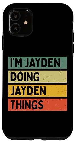 I'm Jayden Doing Jayden Things �ʔ������� �X�}�z�P�[�X iPhone 11 �p